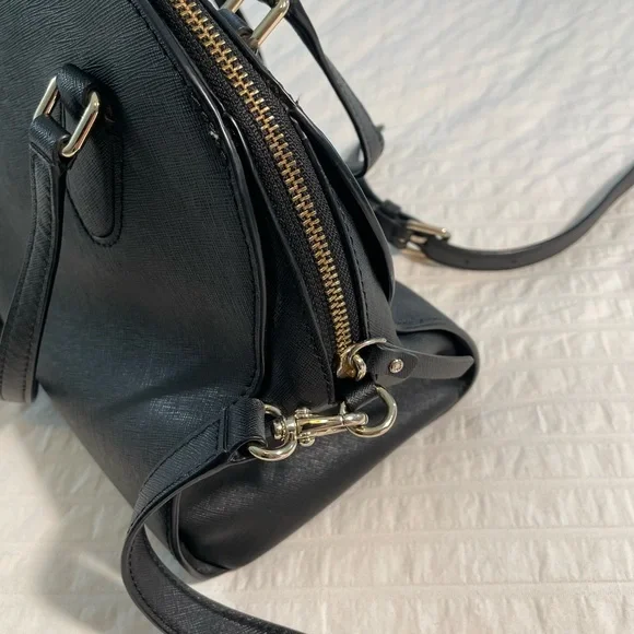 Kate Spade Reiley Laurel Way Black Satchel Purse - Picture 9 of 16